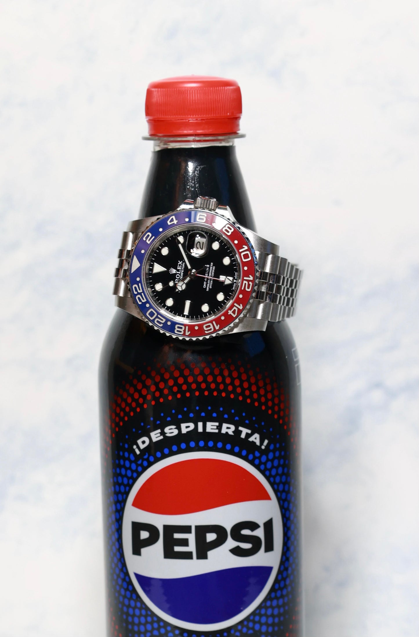 Rolex GMT-Master II "Pepsi" on Jubilee