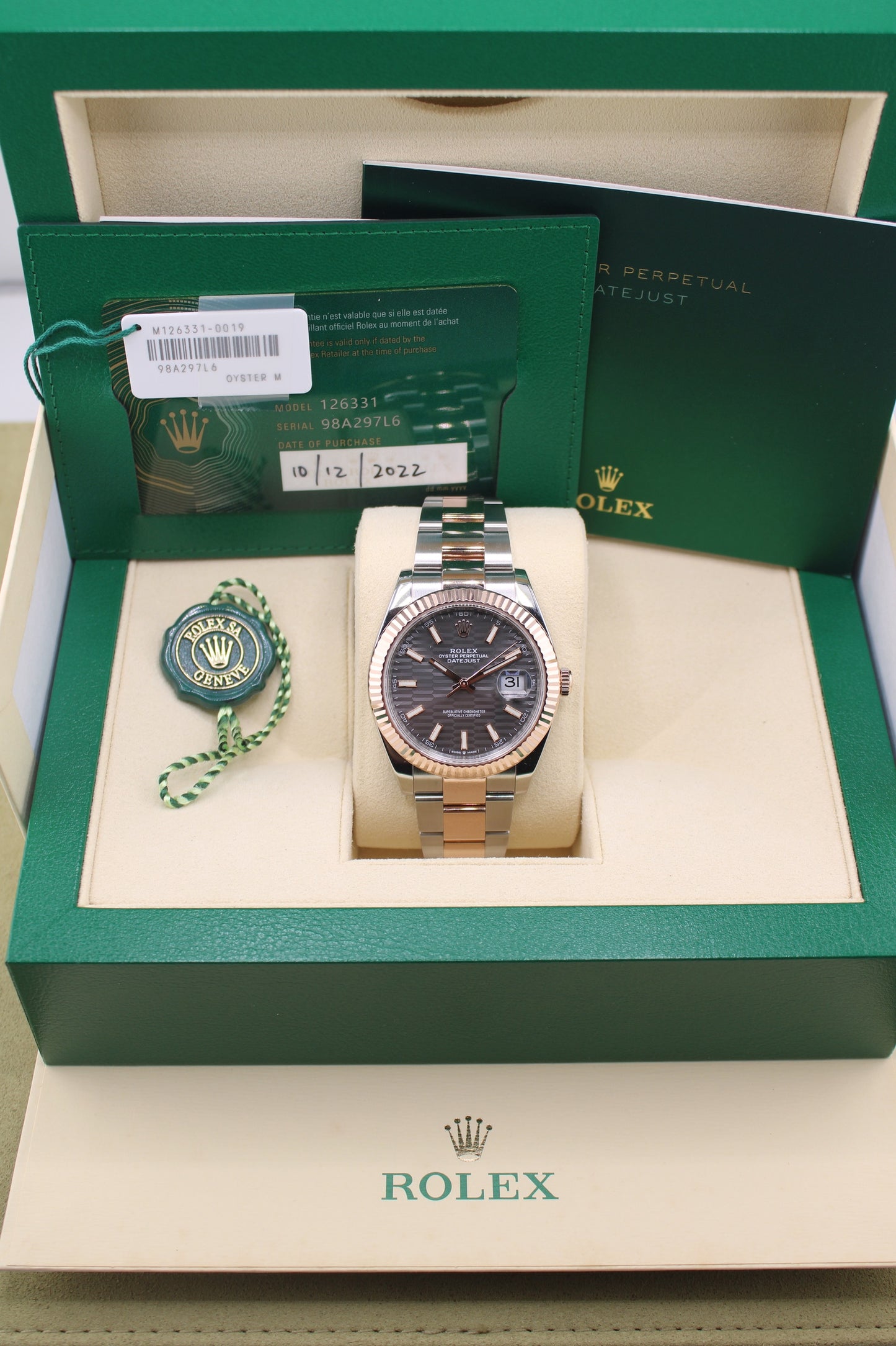 Rolex Datejust 41 126331 "Motif Gray"