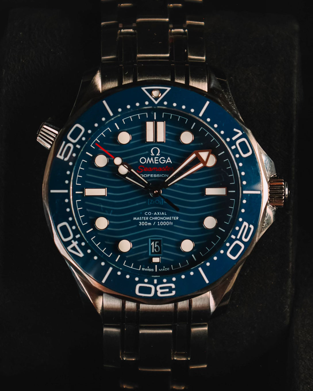Omega Seamaster Professional 300M Blue