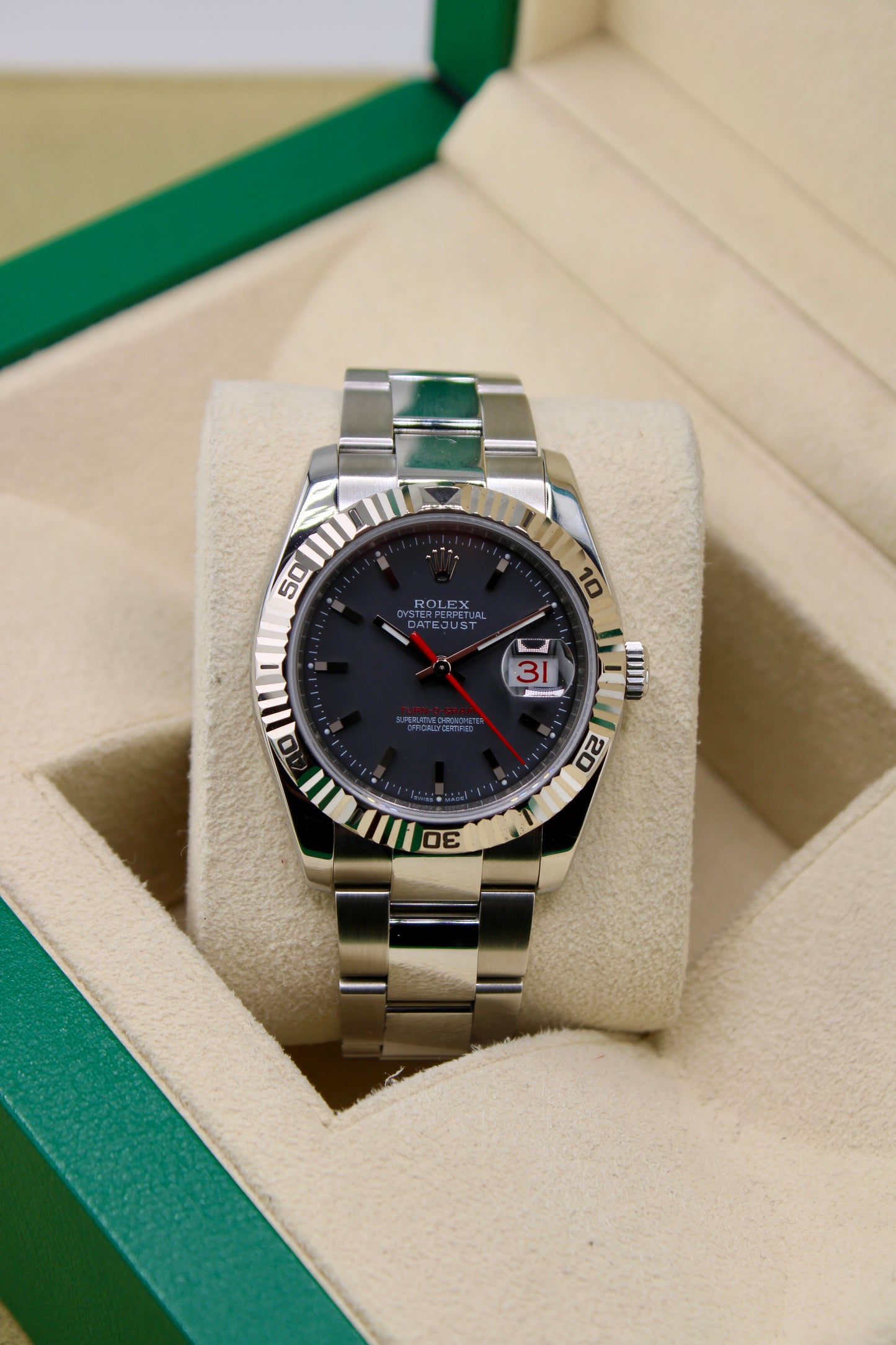 Rolex Datejust Turn-O-Graph 116264 "Thunderbird"