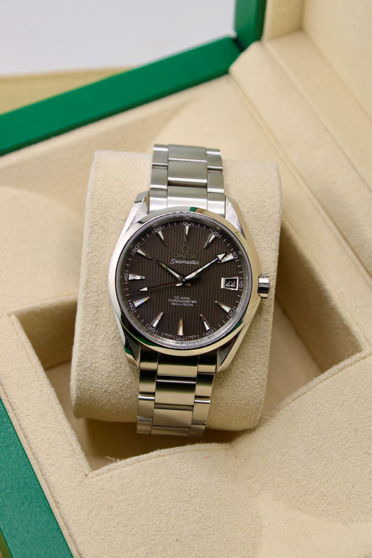 Omega Aqua Terra 231.10.39.21.06.001 Gray Teak Dial