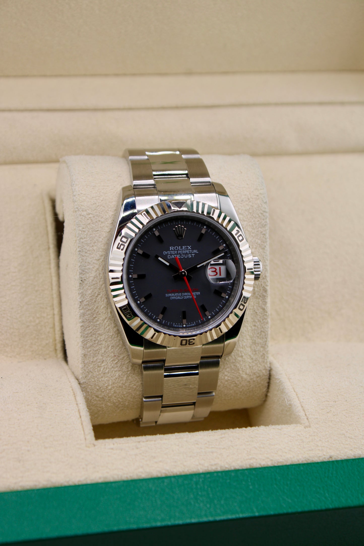 Rolex Datejust Turn-O-Graph 116264 "Thunderbird"