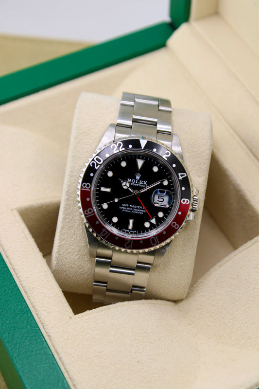 Rolex GMT-Master II 16710 "Coca Cola" No Holes Case SEL
