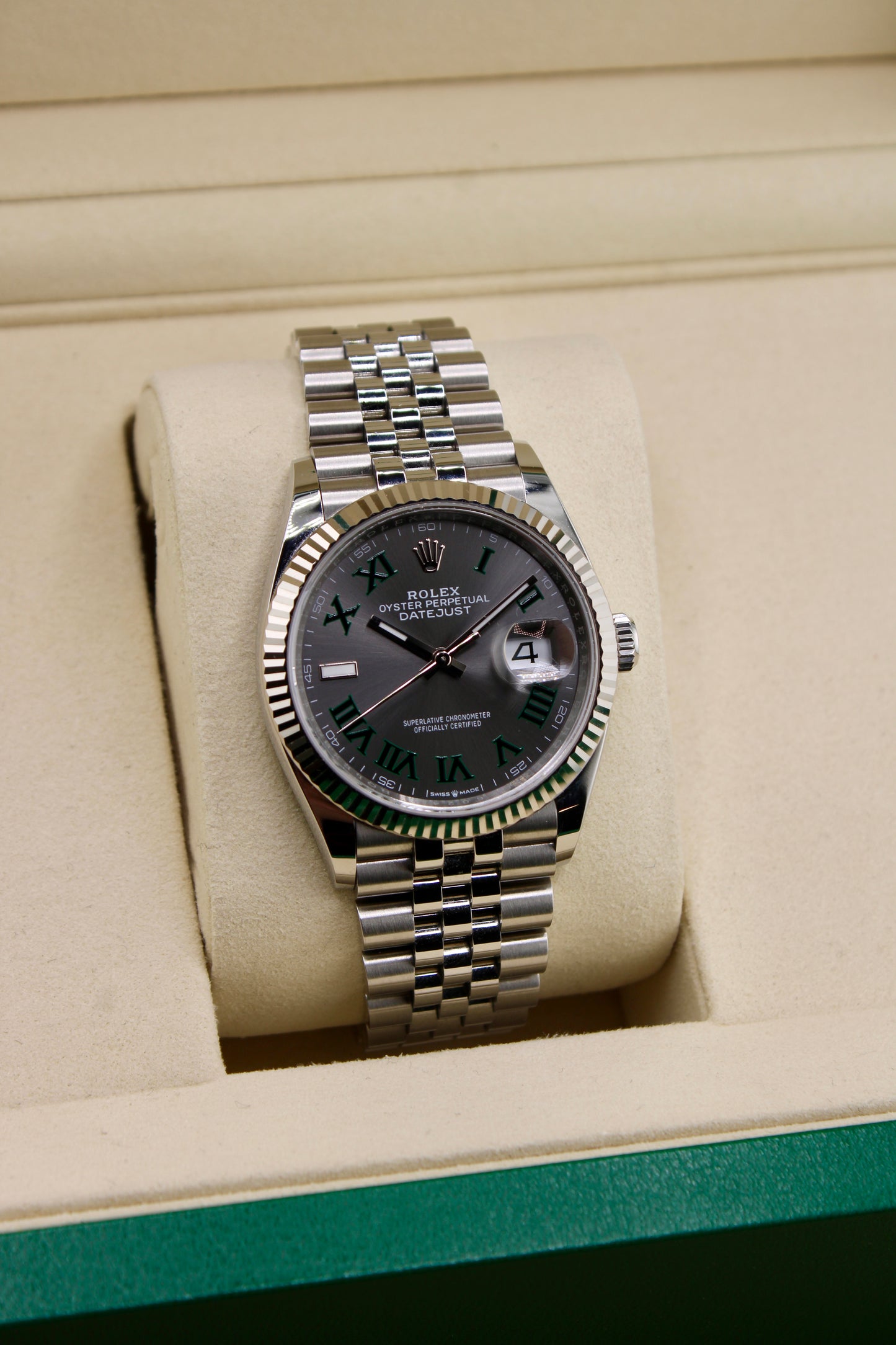 Rolex Datejust 36 “Wimbledon” 126234