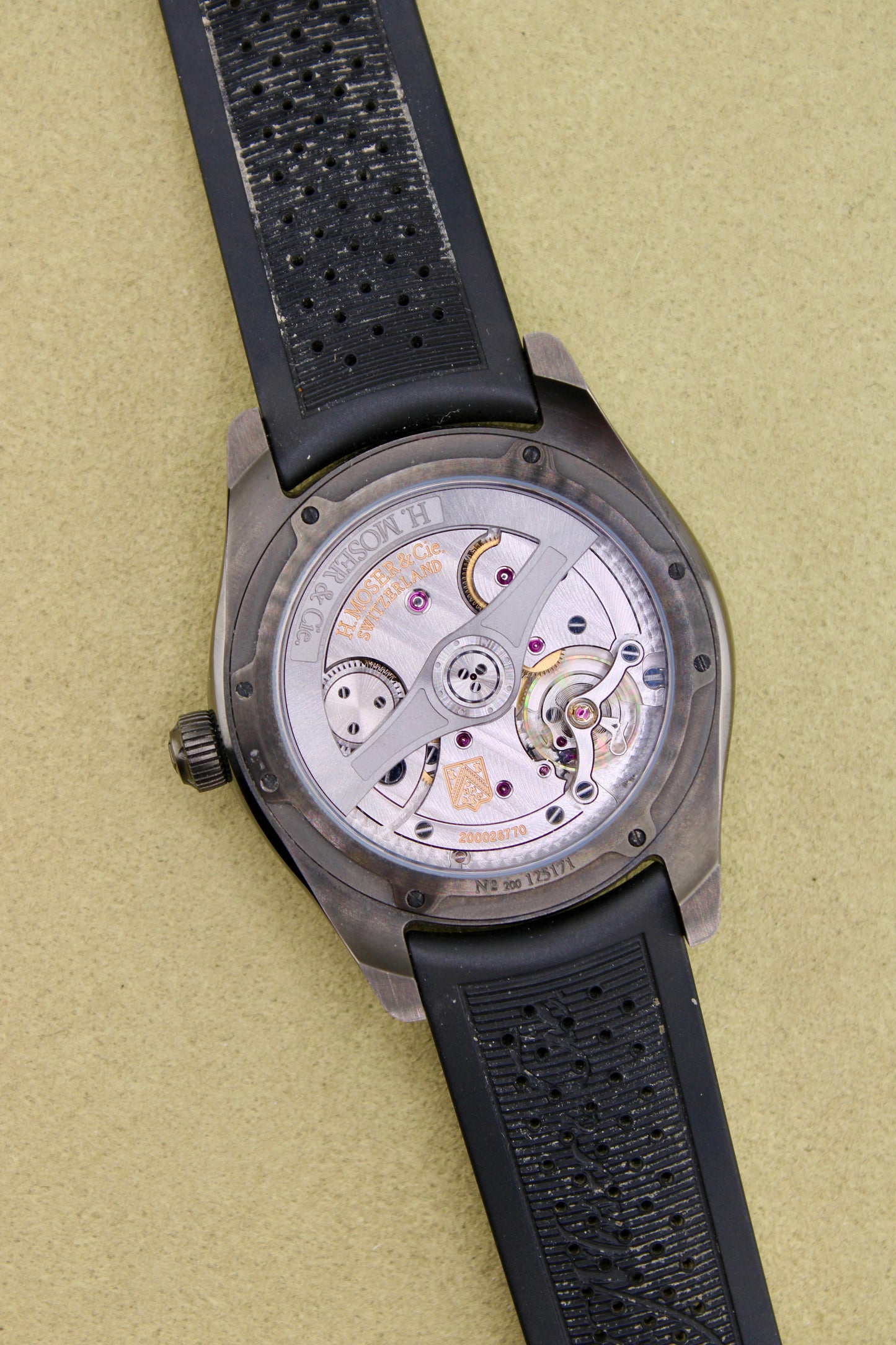 H. Moser & Cie Pioneer Centre Seconds Funky Blue Dial 3200-1205