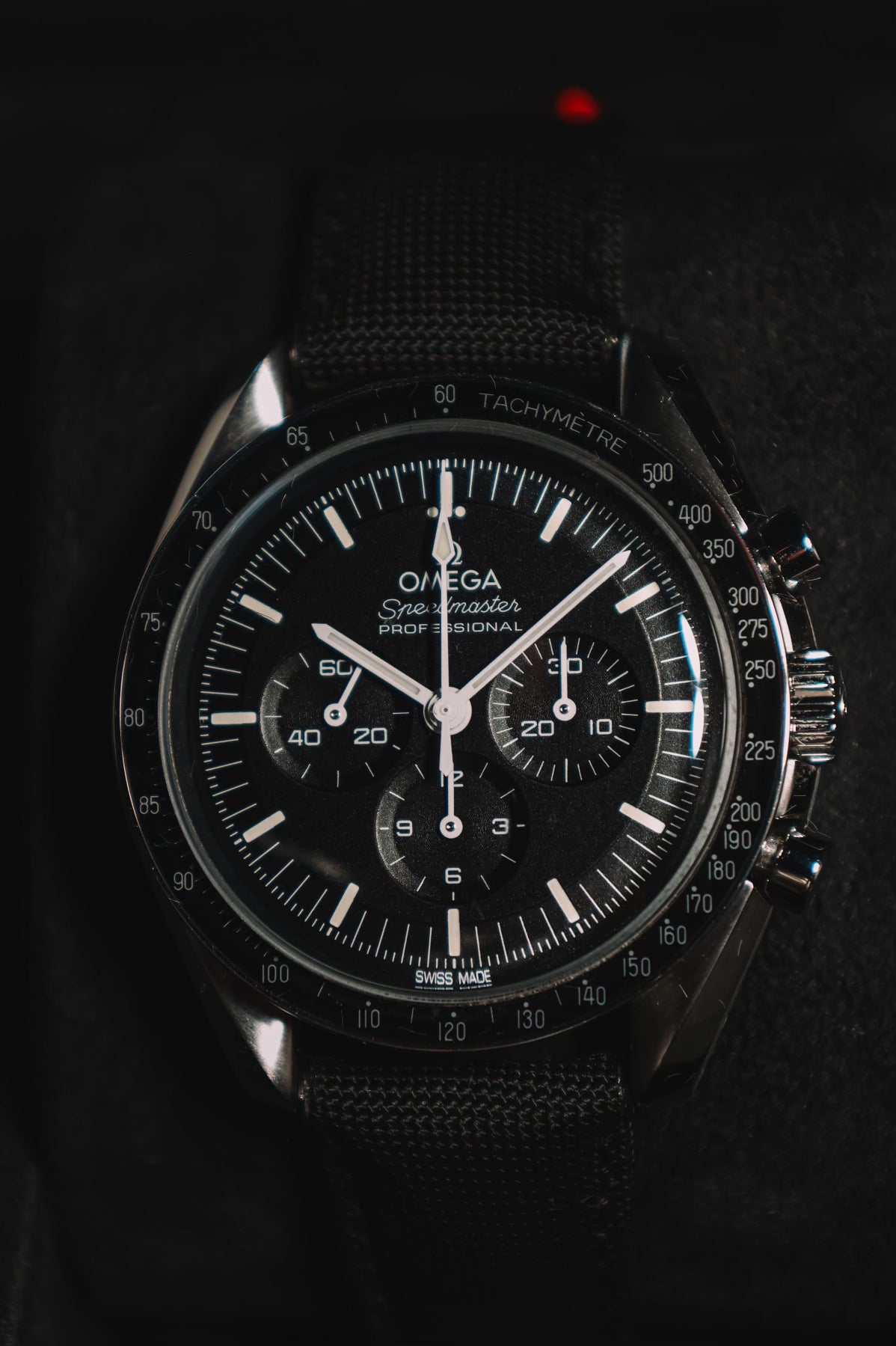 Omega Speedmaster Hesalite