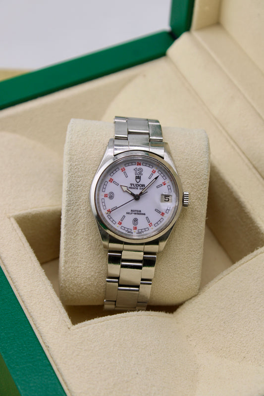 Tudor Prince Date 74300 Ranger Hands & Enamel Dial